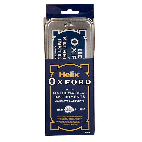Helix Oxford Math Set Economy Blue - Nail Gallerys