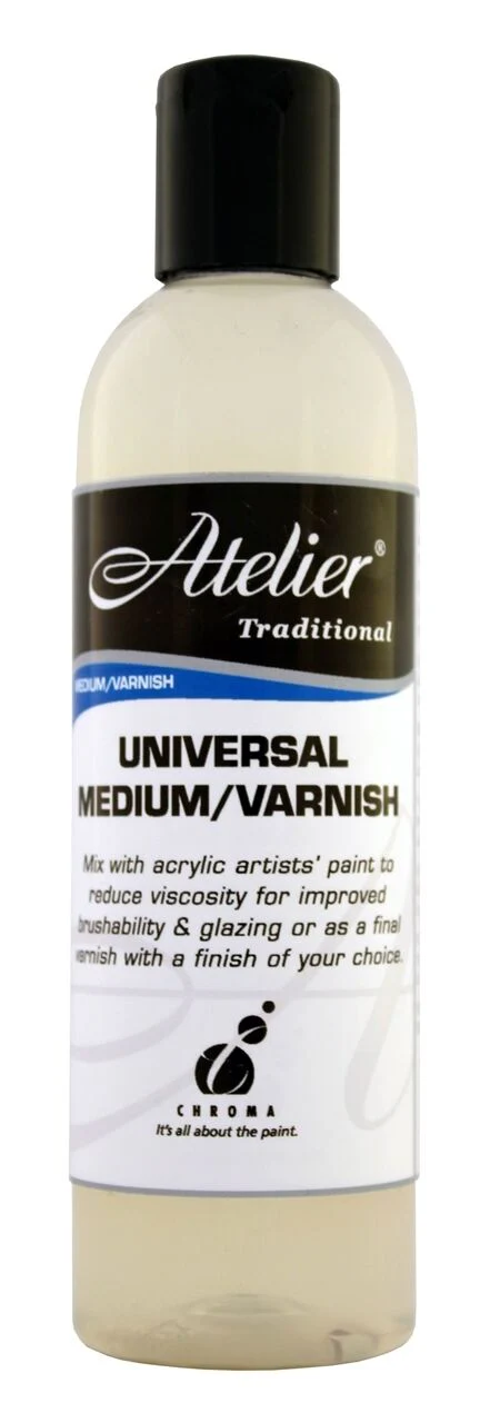 Atelier Universal Medium/Varnish 250ml - Nail Gallerys
