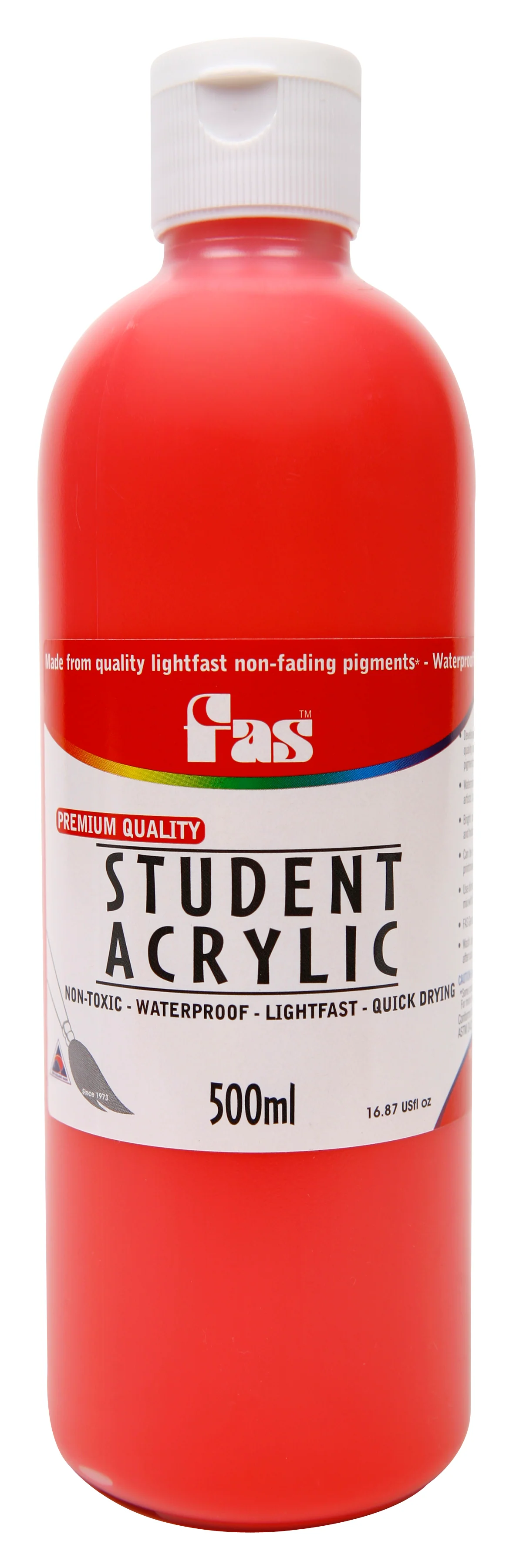 Fas Student Acrylic Paint 500ml - Nail Gallerys