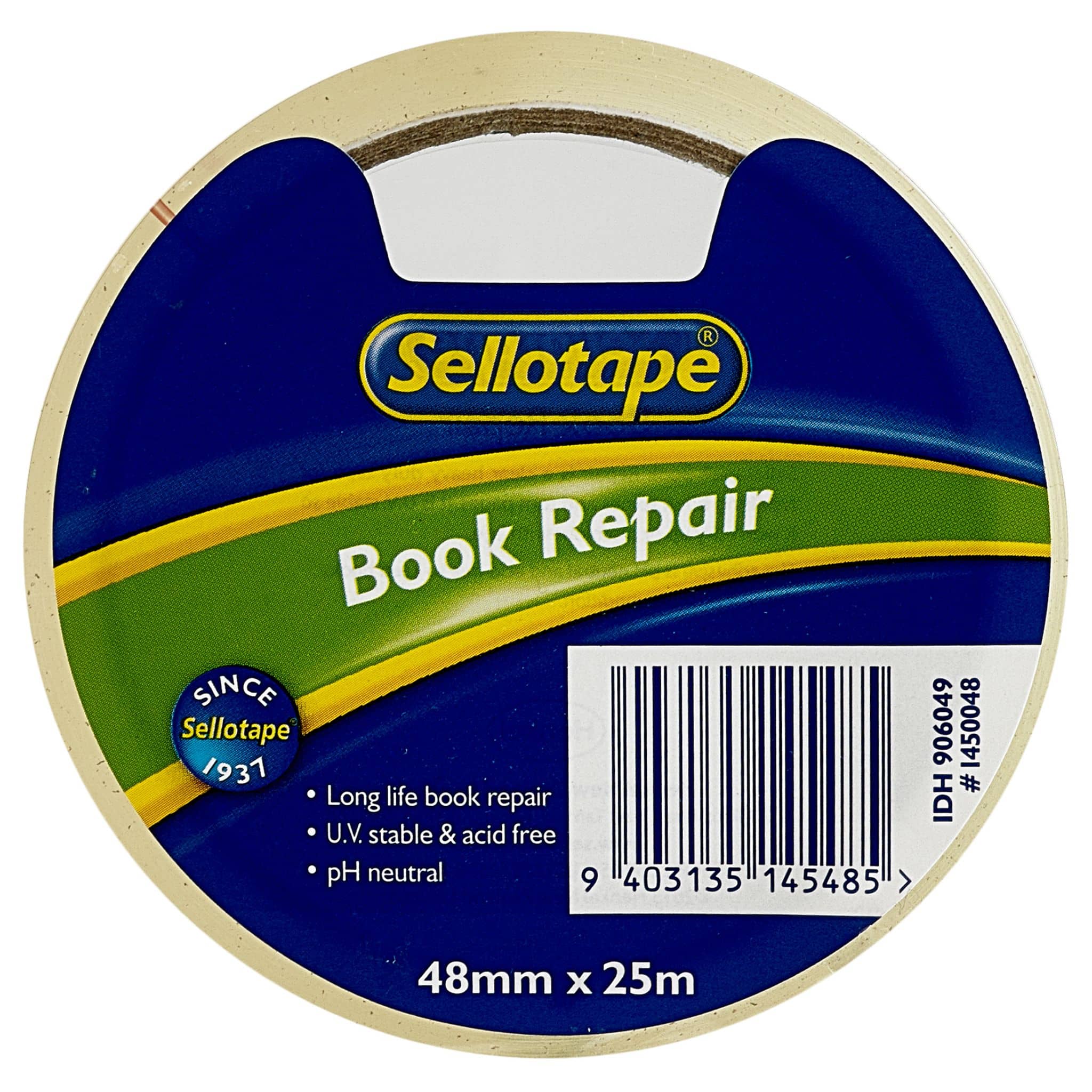 Sellotape 1450 Book Repair 48mmx25m - Nail Gallerys