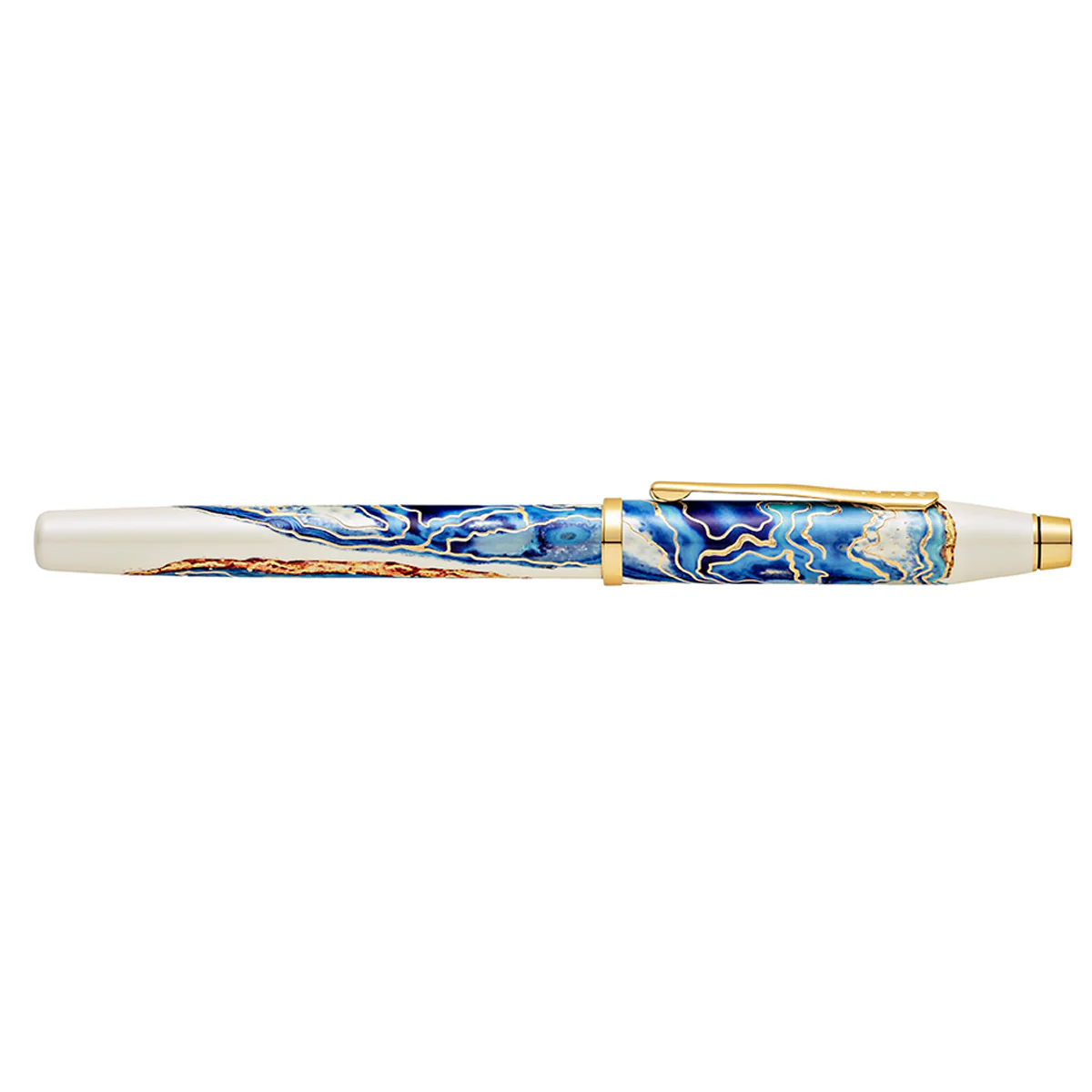 Cross Century II Wanderlust Blue Malta Fine Nib Fountain Pen - Nail Gallerys