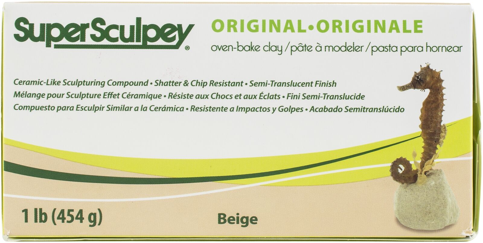 Sculpey Super Sculpey 11kg Beige Polymer Clay - Nail Gallerys