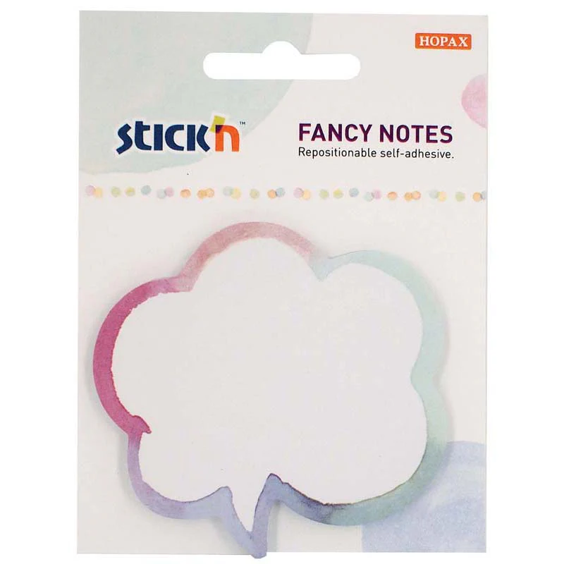 Stick'n Fancy Notes Col Speech 66x70mm 30 Sheets - Nail Gallerys