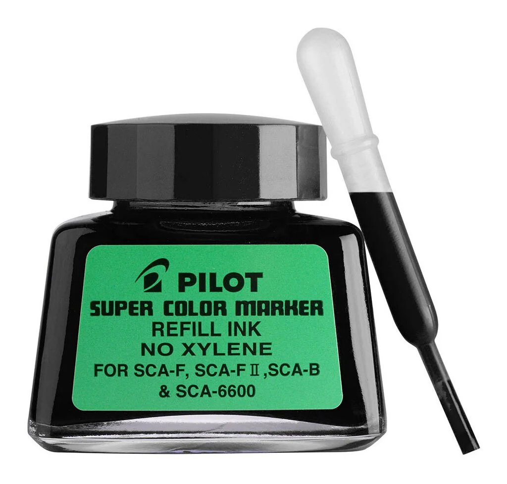 Pilot Super Colour Permanent Marker 30ml Refill - Nail Gallerys