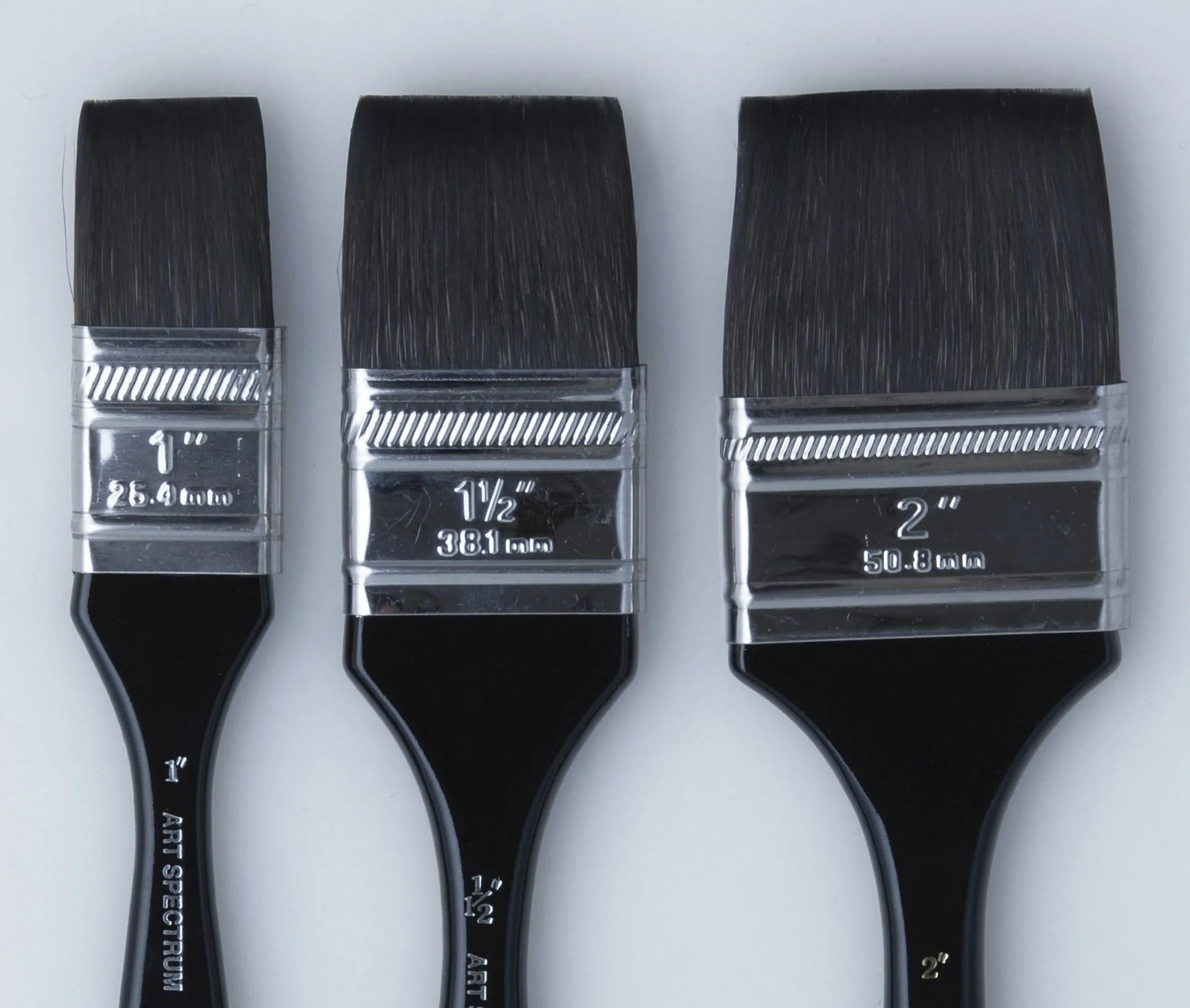 Art Spectrum Washmaster Flat Paint Brushes - Nail Gallerys