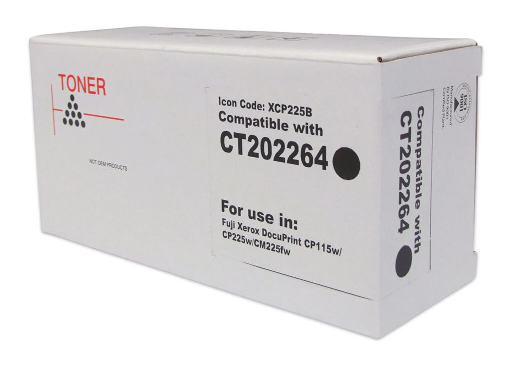 Icon Compatible Fuji Xerox Ct202264 Black Laser Cartridge - Nail Gallerys