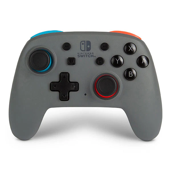 Powera Enhanced Wireless Controller Nano Grey Neon Nintendo Switch - Nail Gallerys