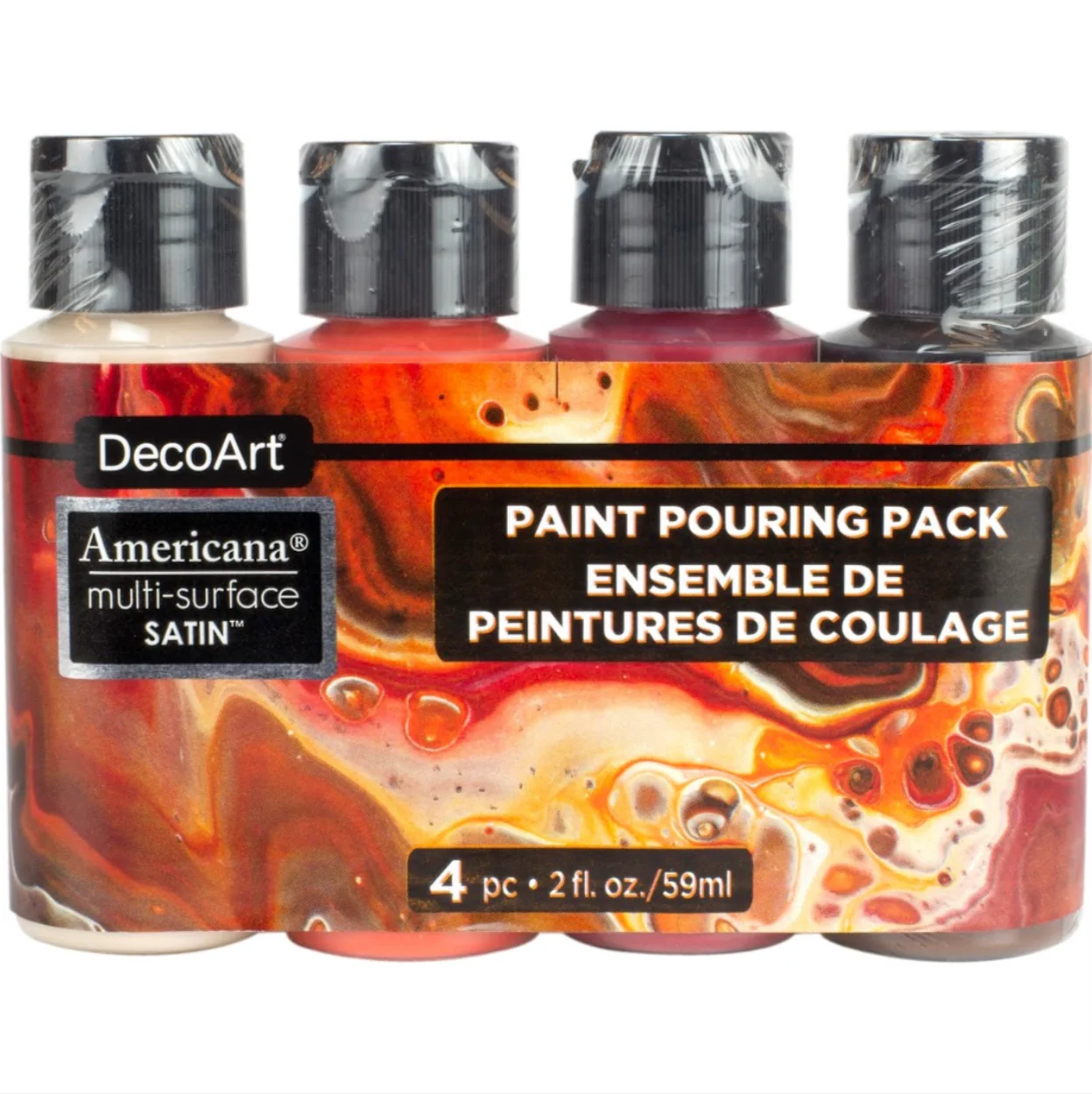 Decoart Americana Multi-Surface Molten Lava Pouring Set - Nail Gallerys