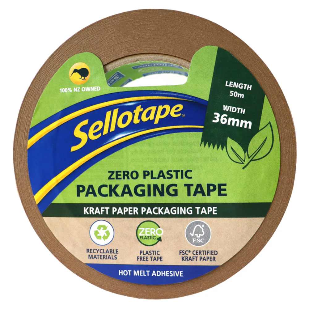 Sellotape Zero Plastic Kraft Paper Packaging Tapes - Nail Gallerys