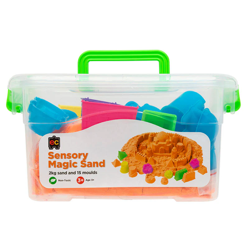EC Sensory Magic Sand With Moulds 2kg Tub - Nail Gallerys