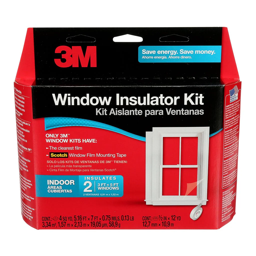 3M Window Insulation Kit for 2 Windows - Nail Gallerys