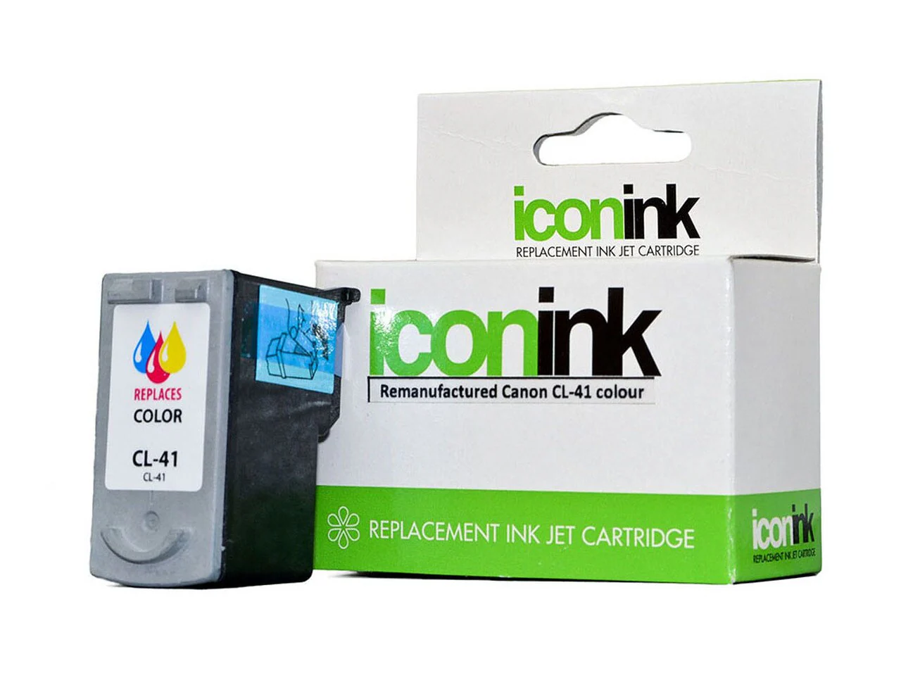 Icon Remanufactured Canon Cl41 Colour Ink Cartridge - Nail Gallerys