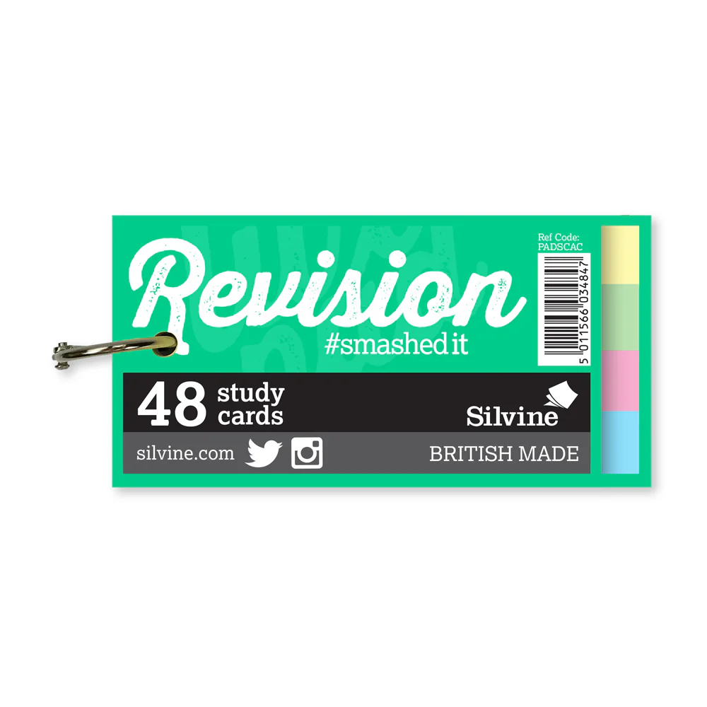 Luxpad Revision 100x50mm Plain Study Cards Assorted Colours - Nail Gallerys