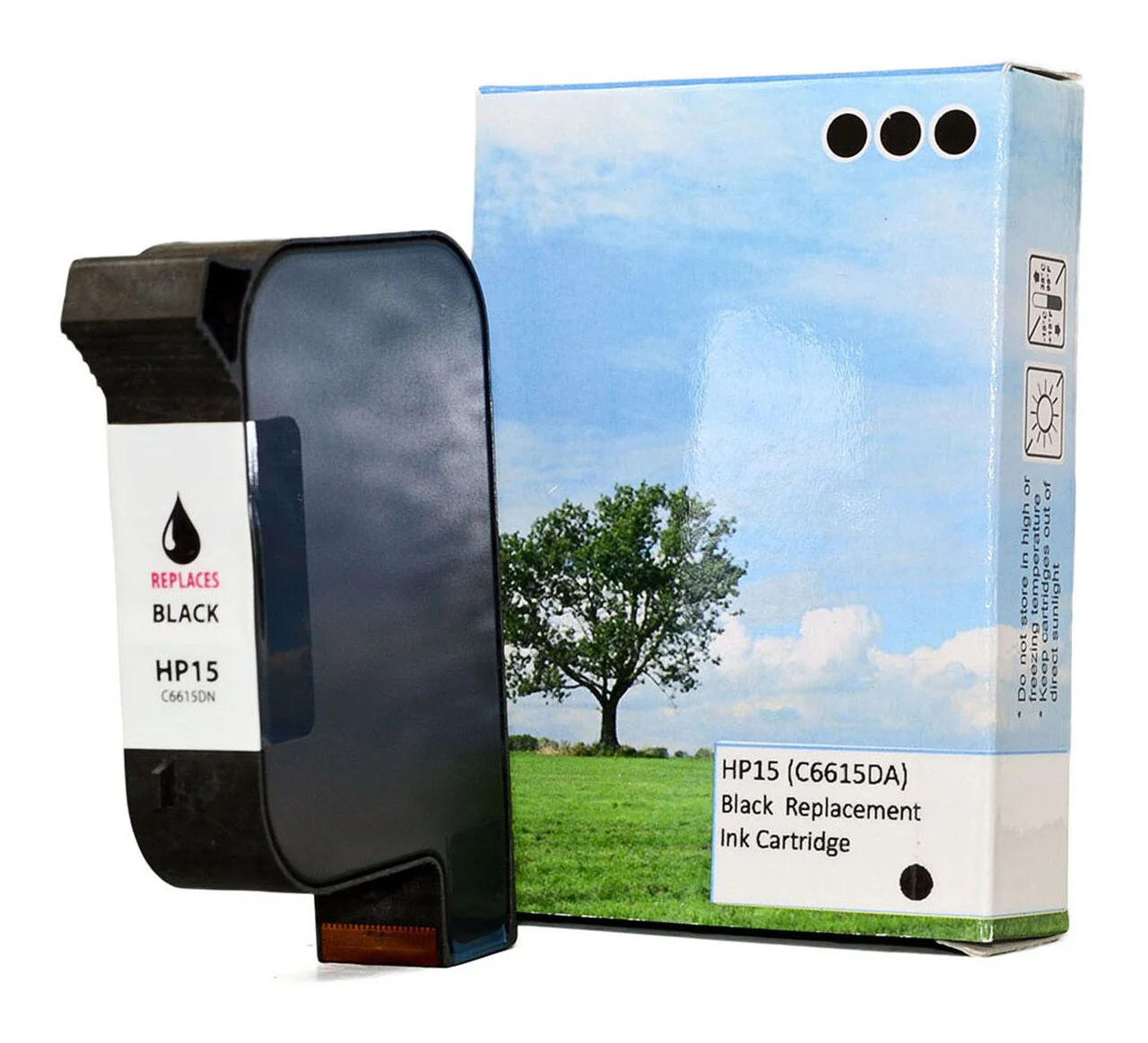 Icon Remanufactured Hp 15 Black Ink Cartridge (c6615da) - Nail Gallerys