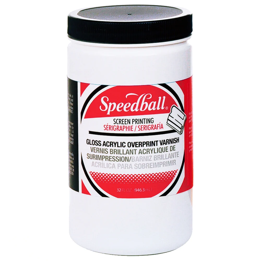 Speedball Gloss Overprint Varnish 32oz - Nail Gallerys