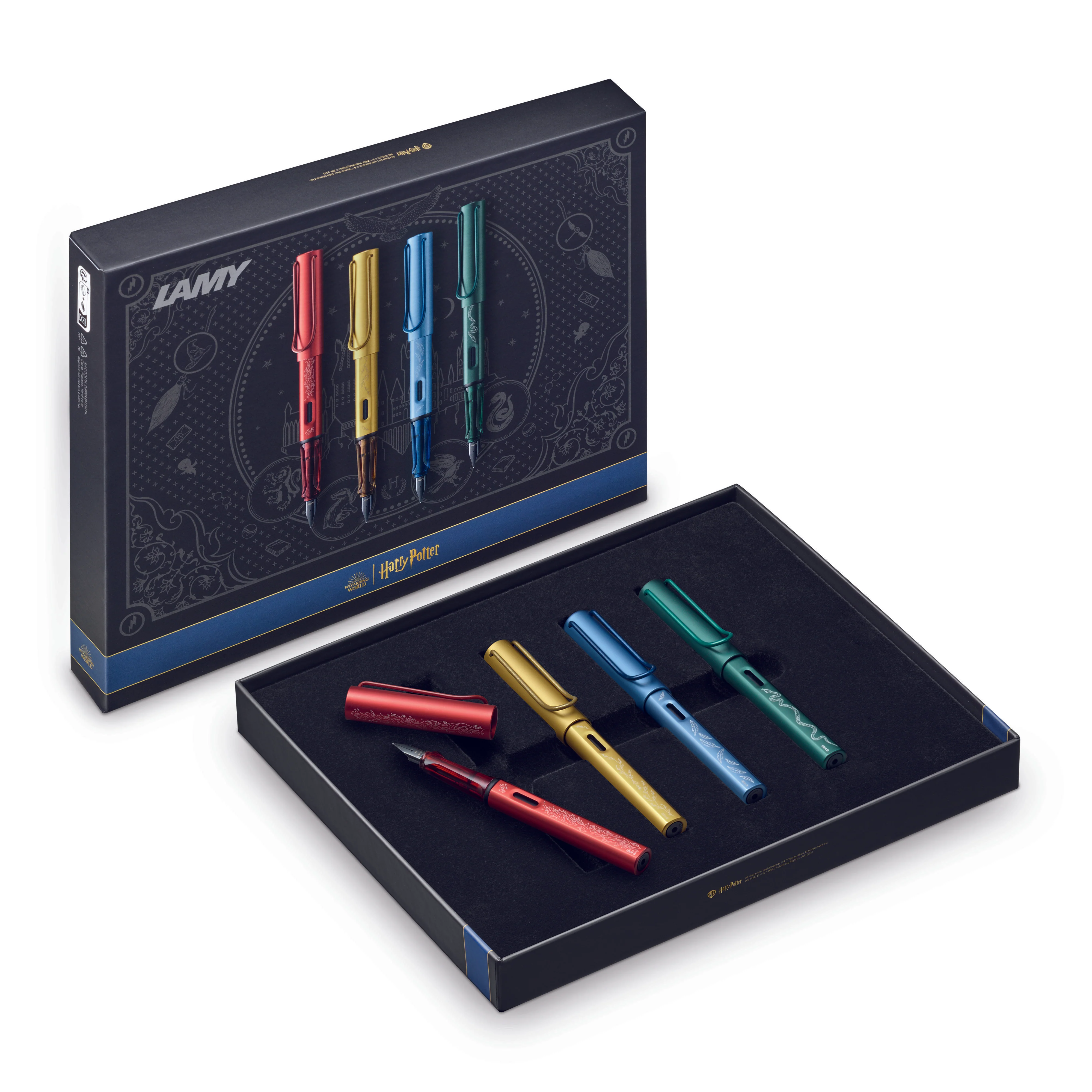 Lamy Al-Star LE Harry Potter Extra Fine Fountain Pens Set of 4 - Nail Gallerys