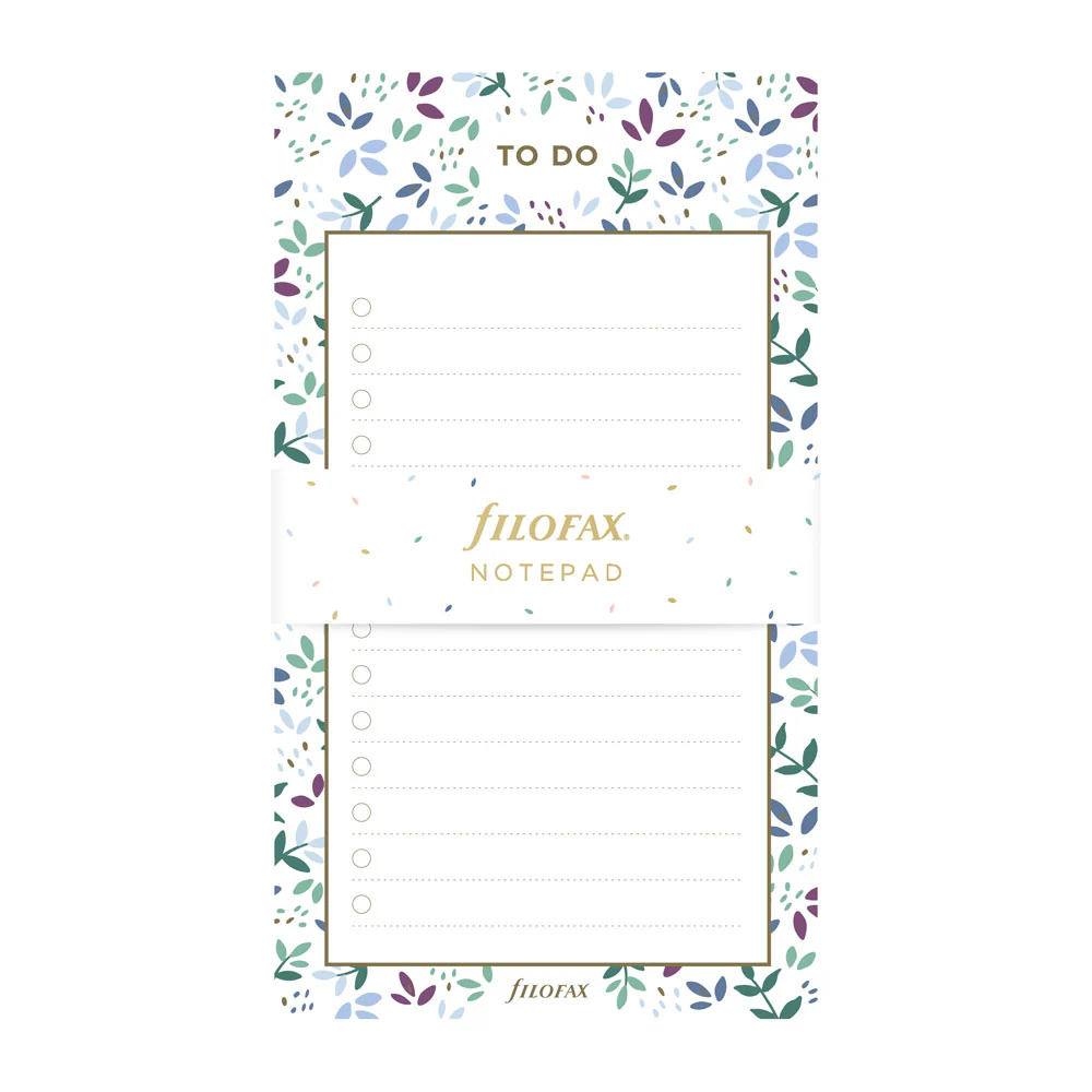 Filofax Garden To Do Notepad - Nail Gallerys