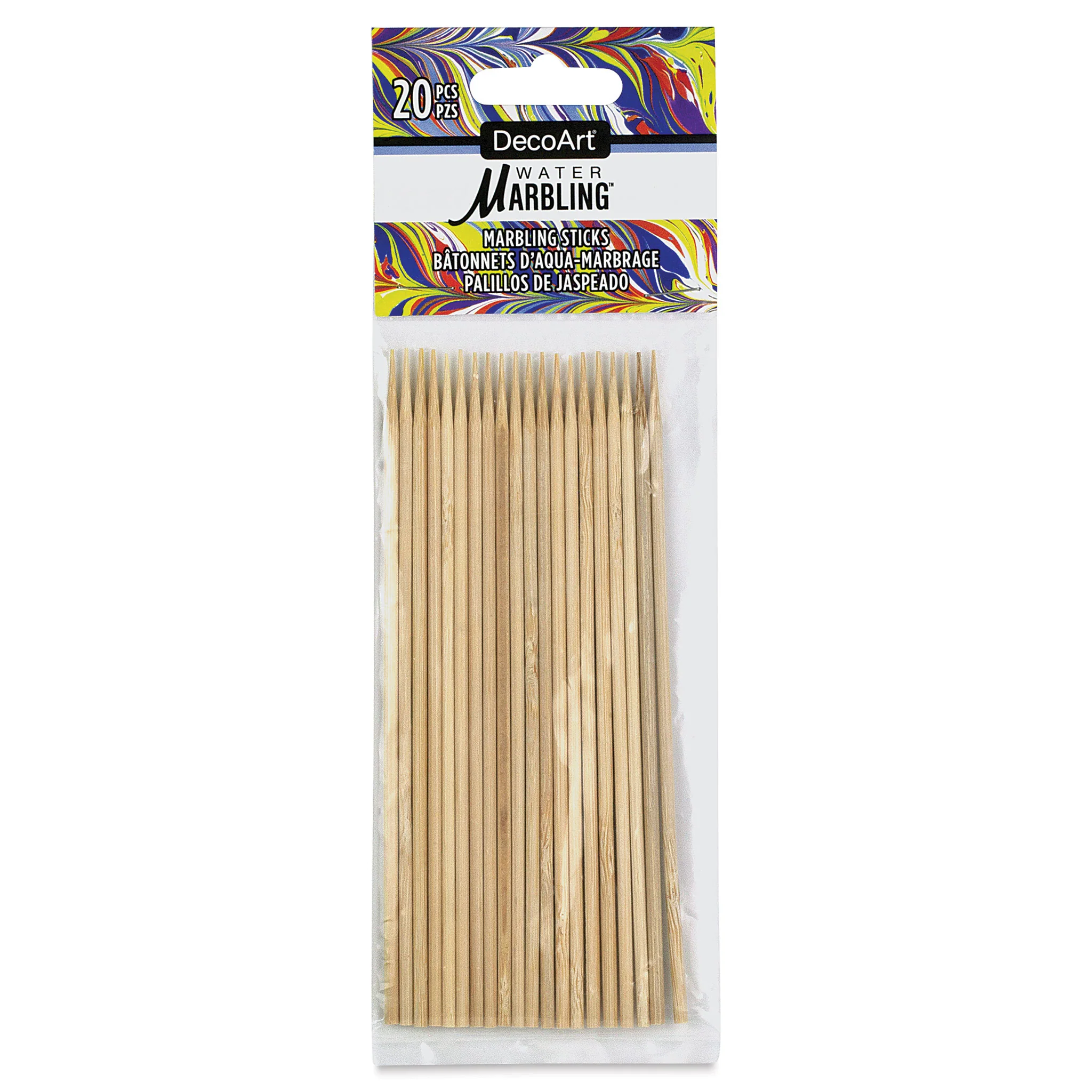 Decoart Water-Marbling Sticks 20 Pieces - Nail Gallerys