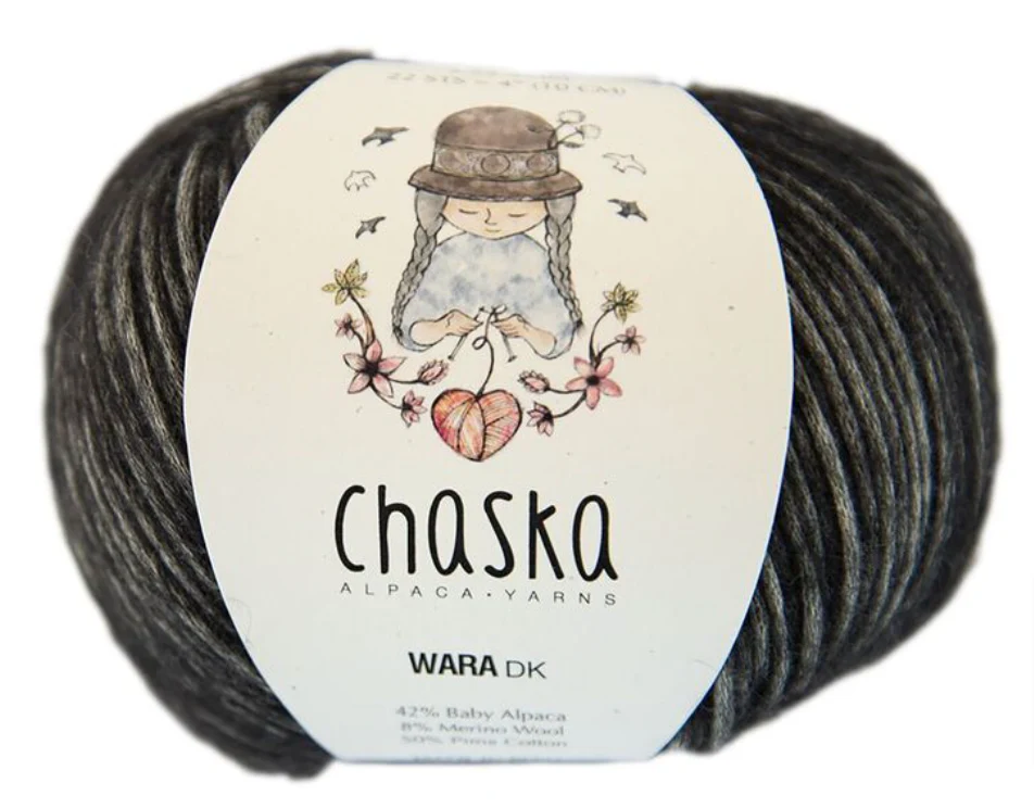 Chaska Wara Baby Alpaca/Merino/Cotton 8ply - Nail Gallerys
