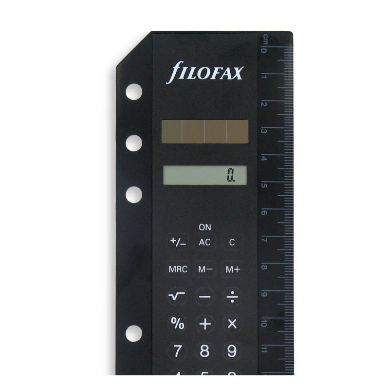 Filofax Multifit Calculator Personal A5 Deskfax Insert Refill - Nail Gallerys