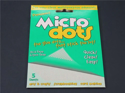 Das Micro Dots Permanent 5 Sheets - Nail Gallerys
