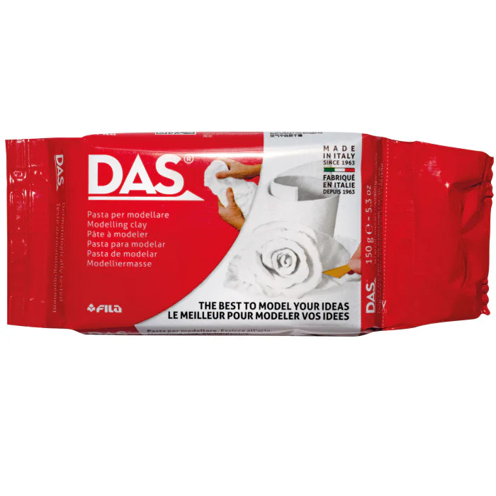 Das White 150g Modelling Clay - Nail Gallerys