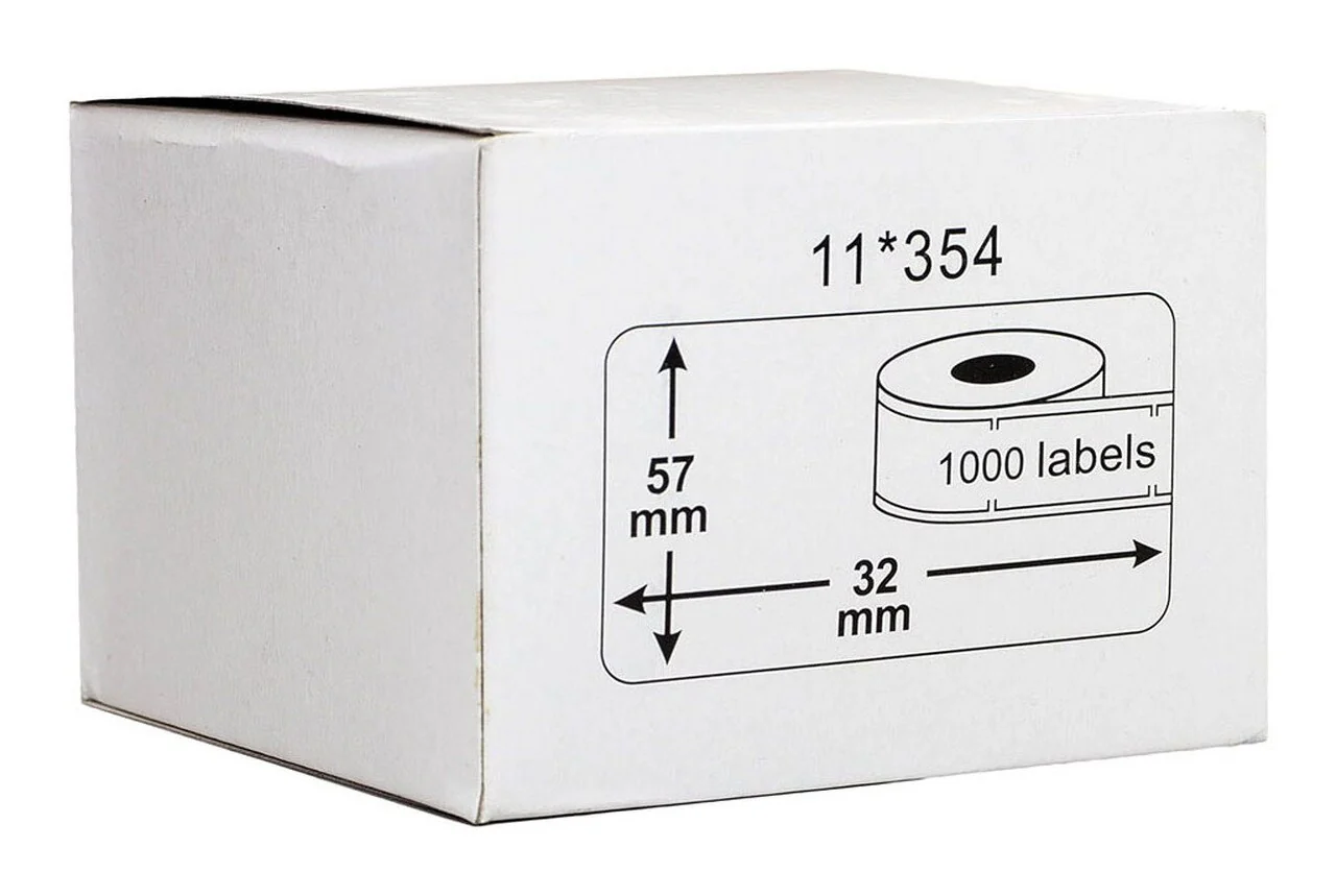 Icon Compatible Dymo Lw Labels 1000 Labels Per Roll - Nail Gallerys