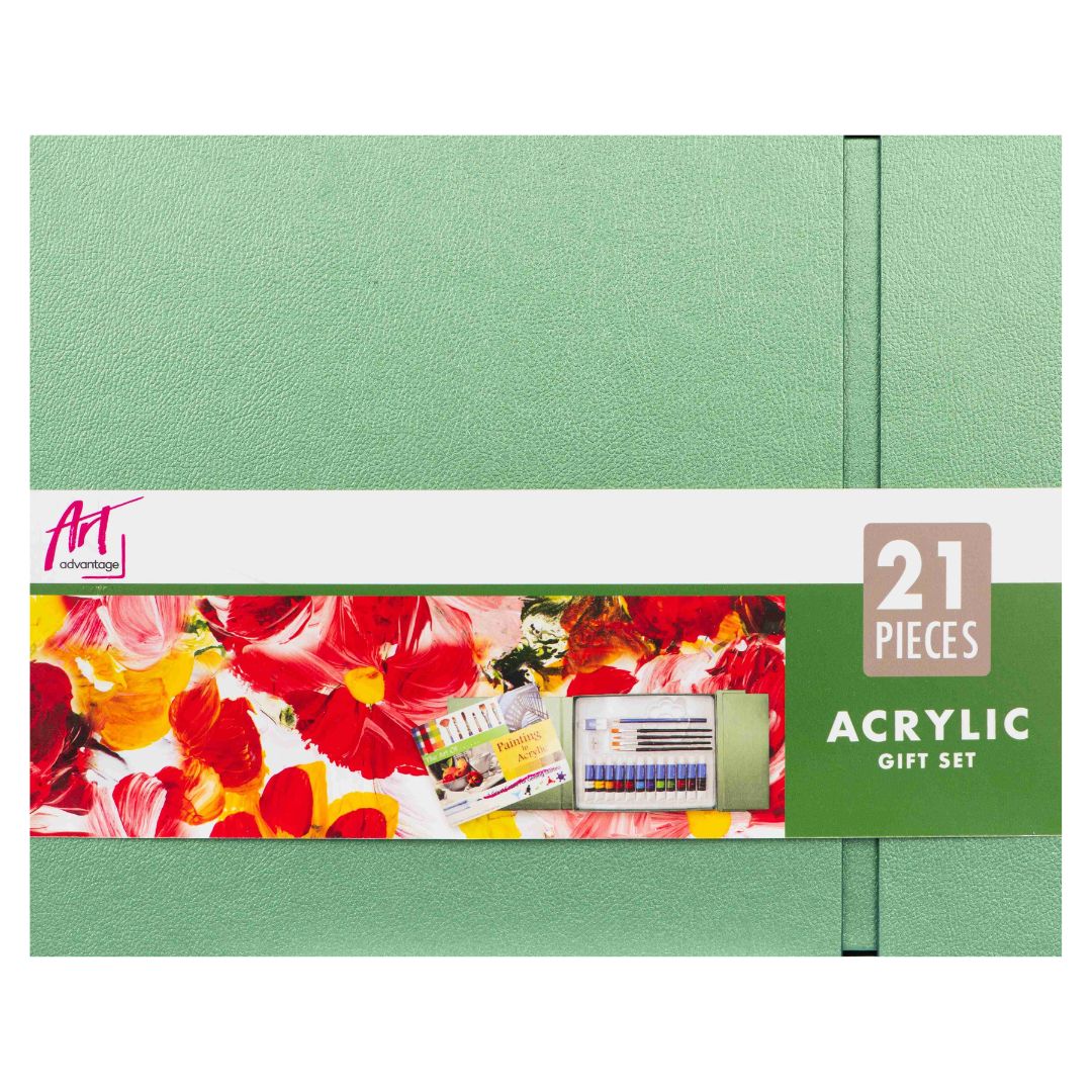 Art Advantage 21 Piece Acrylic Set In Gift Box - Nail Gallerys