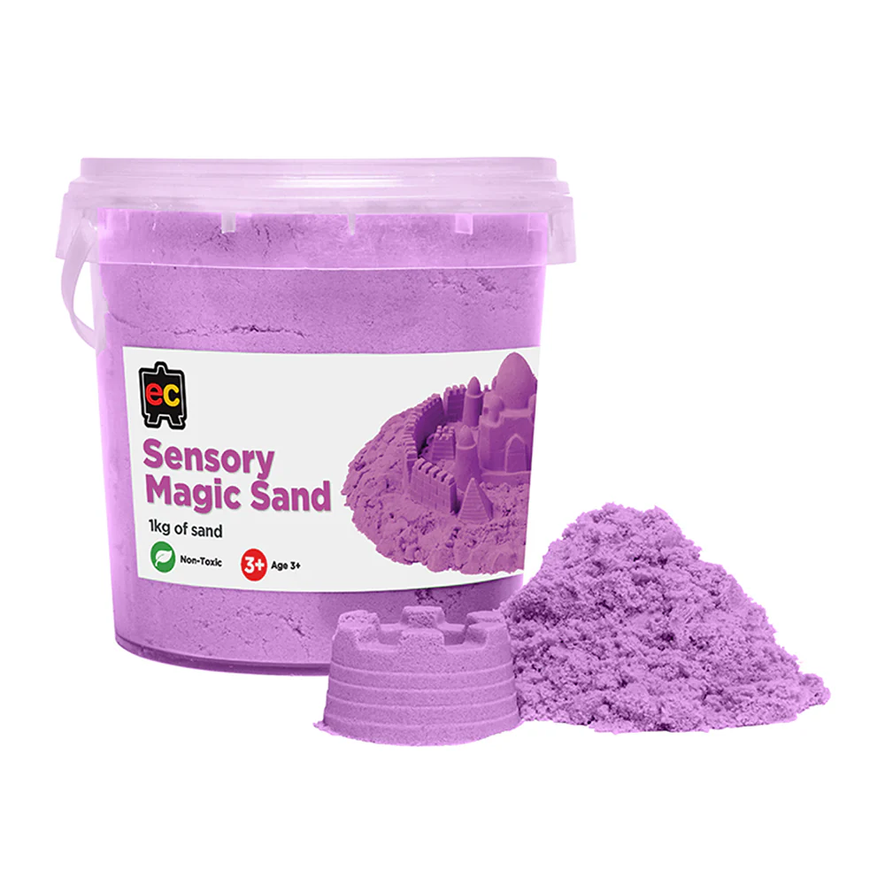 EC 1kg Sensory Magic Sand Tubs - Nail Gallerys