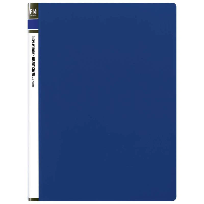 FM Display Book Insert Cover 40 Pocket Size A4 Polypropylene - Nail Gallerys