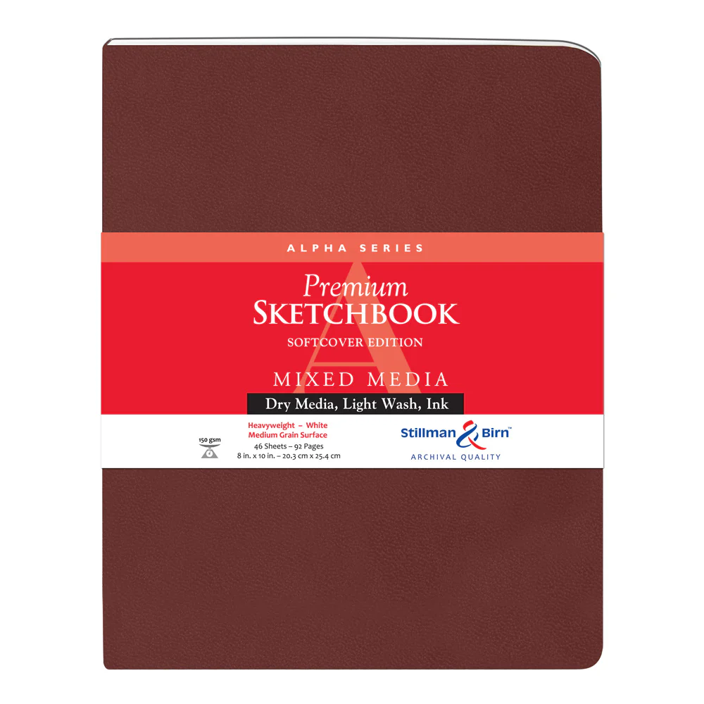 Stillman & Birn Alpha Soft Cover Sketchbooks 150gsm - Nail Gallerys