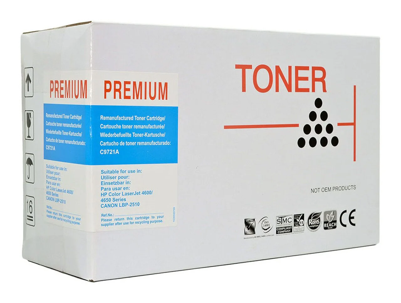 Icon Remanufactured Hp C9721a Cyan Toner Cartridge - Nail Gallerys