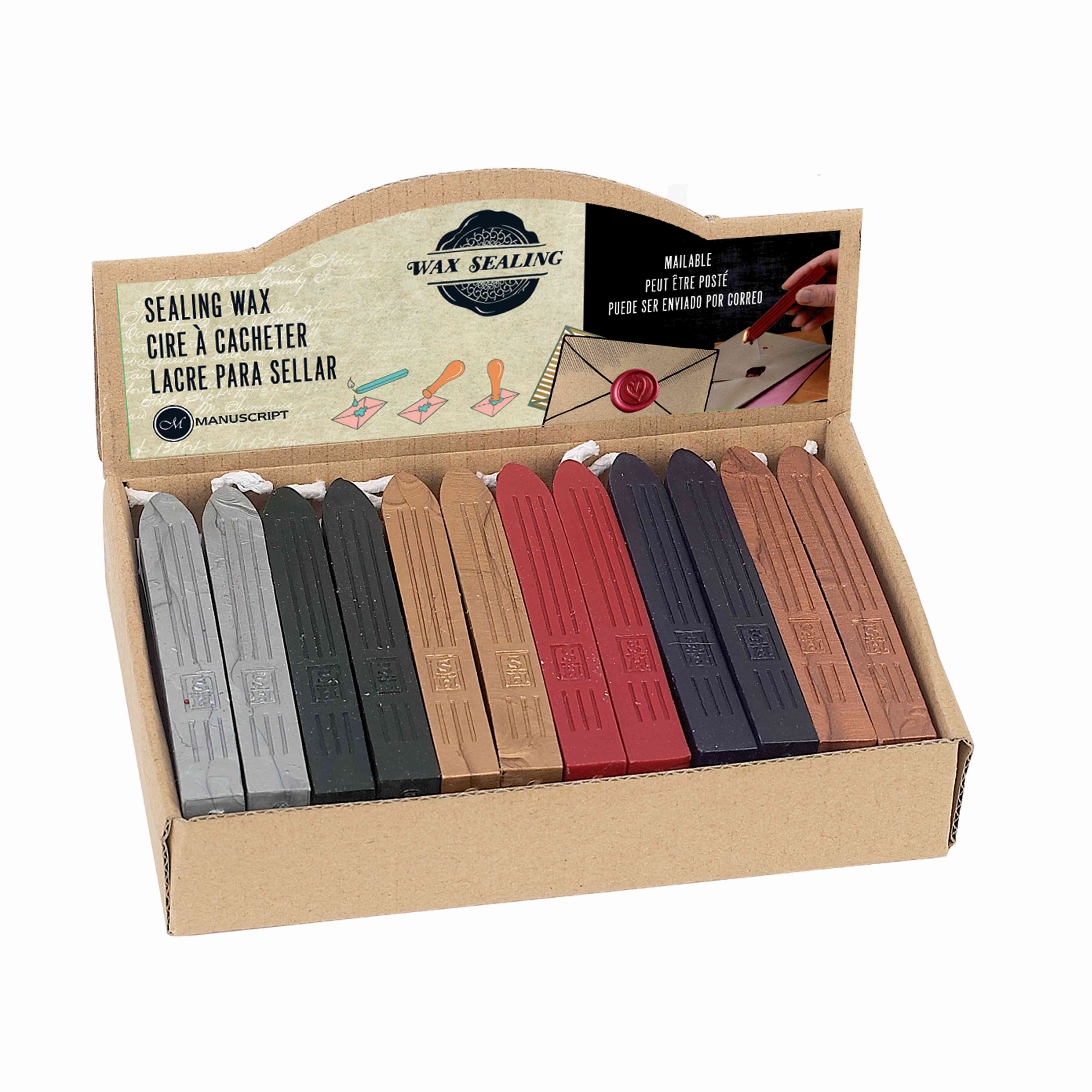 Manuscript Sealing Wax Singles - Nail Gallerys