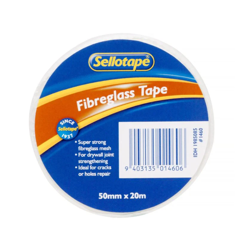 Sellotape 1460 Fibreglass 50mm X 20m - Nail Gallerys
