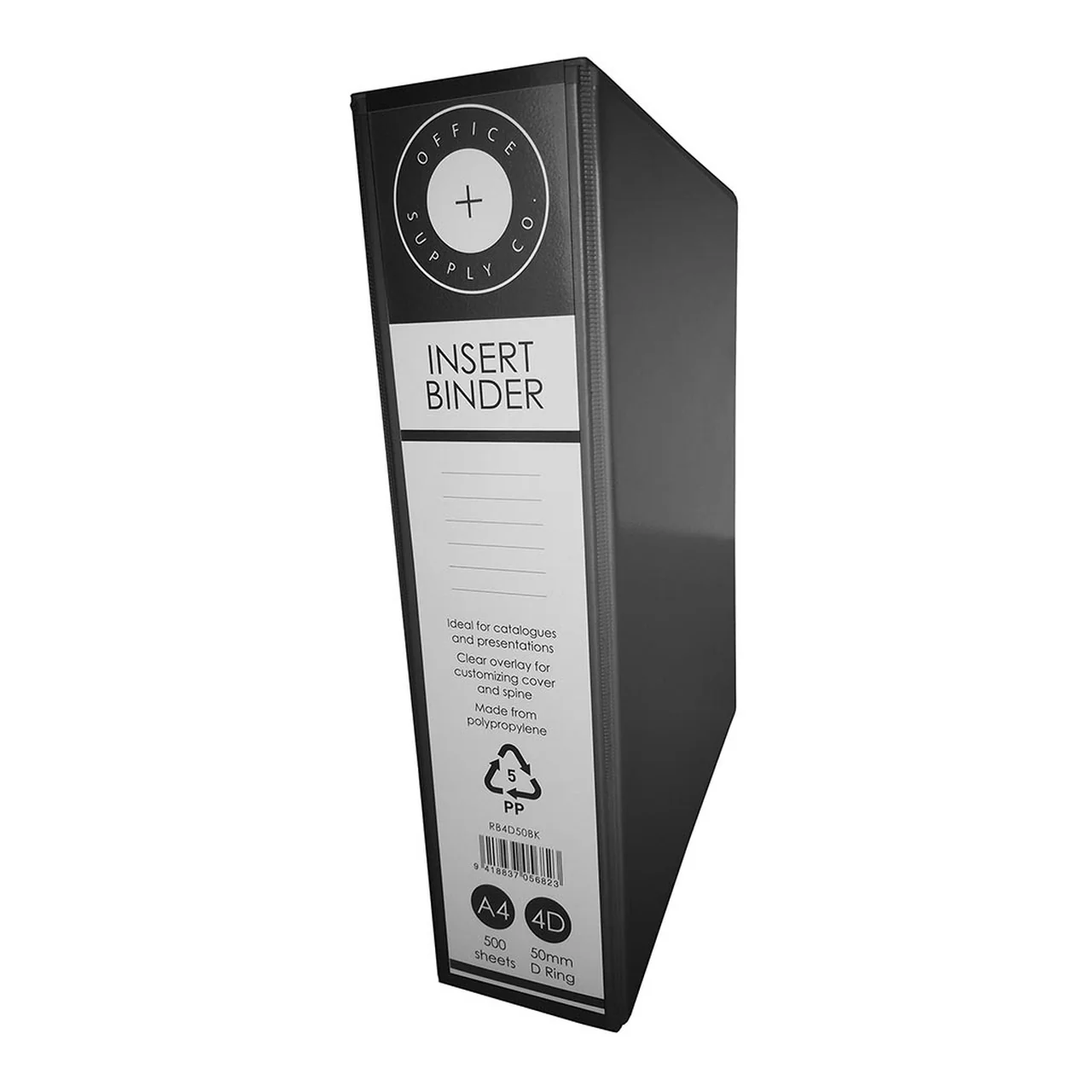 OSC Insert Binder A4 4d 50mm - Nail Gallerys