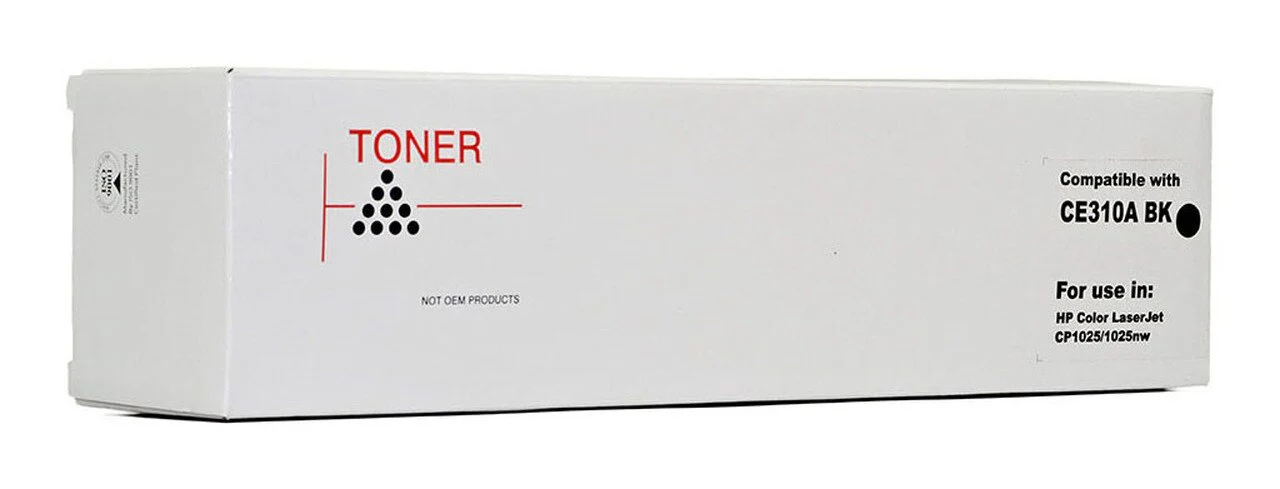 Icon Compatible Hp Ce310a Black Toner Cartridge (126a) - Nail Gallerys