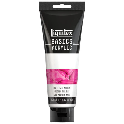 Liquitex Basics 250ml Matte Gel - Nail Gallerys