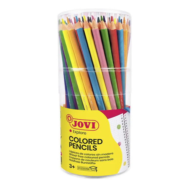 Jovi Woodless Colour Pencils Set of 84 - Nail Gallerys
