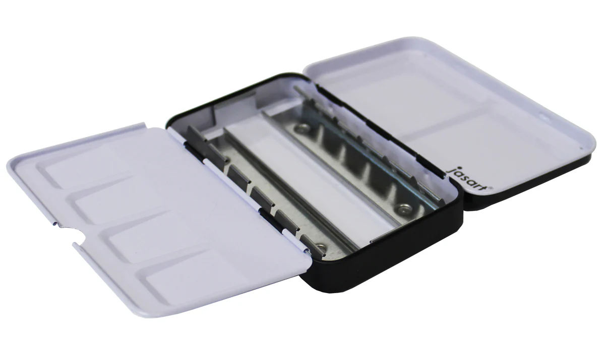 Jasart Empty Metal Palettes - Nail Gallerys