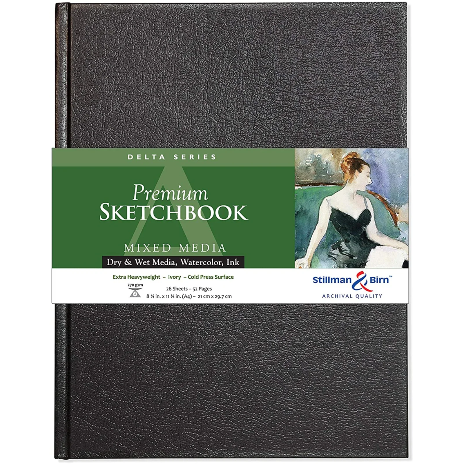Stillman & Birn Delta Hardback Sketchbooks 270gsm 26 Sheets - Nail Gallerys