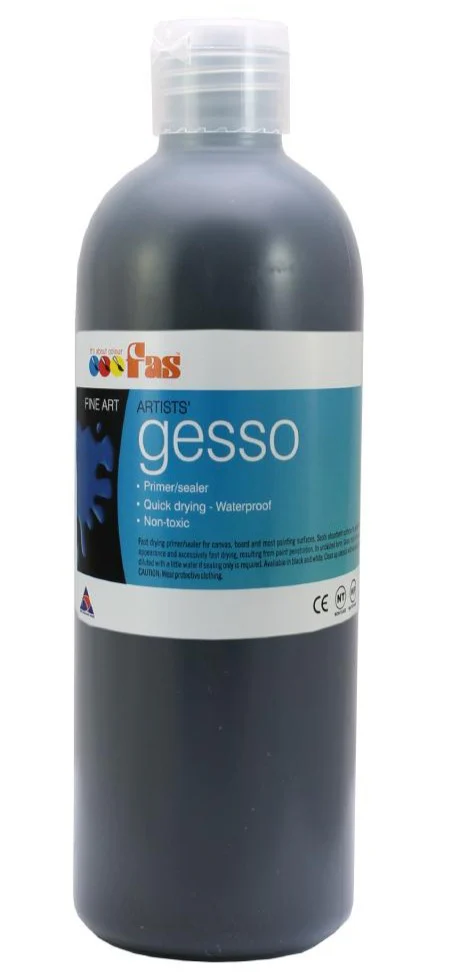 Fas Gesso Primer Black - Nail Gallerys