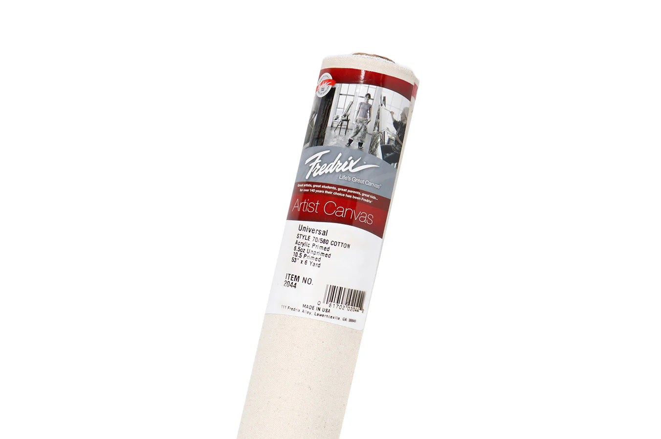 Fredrix Style 70/580 Canvas Roll 53 Inches X 3 Yards - Nail Gallerys