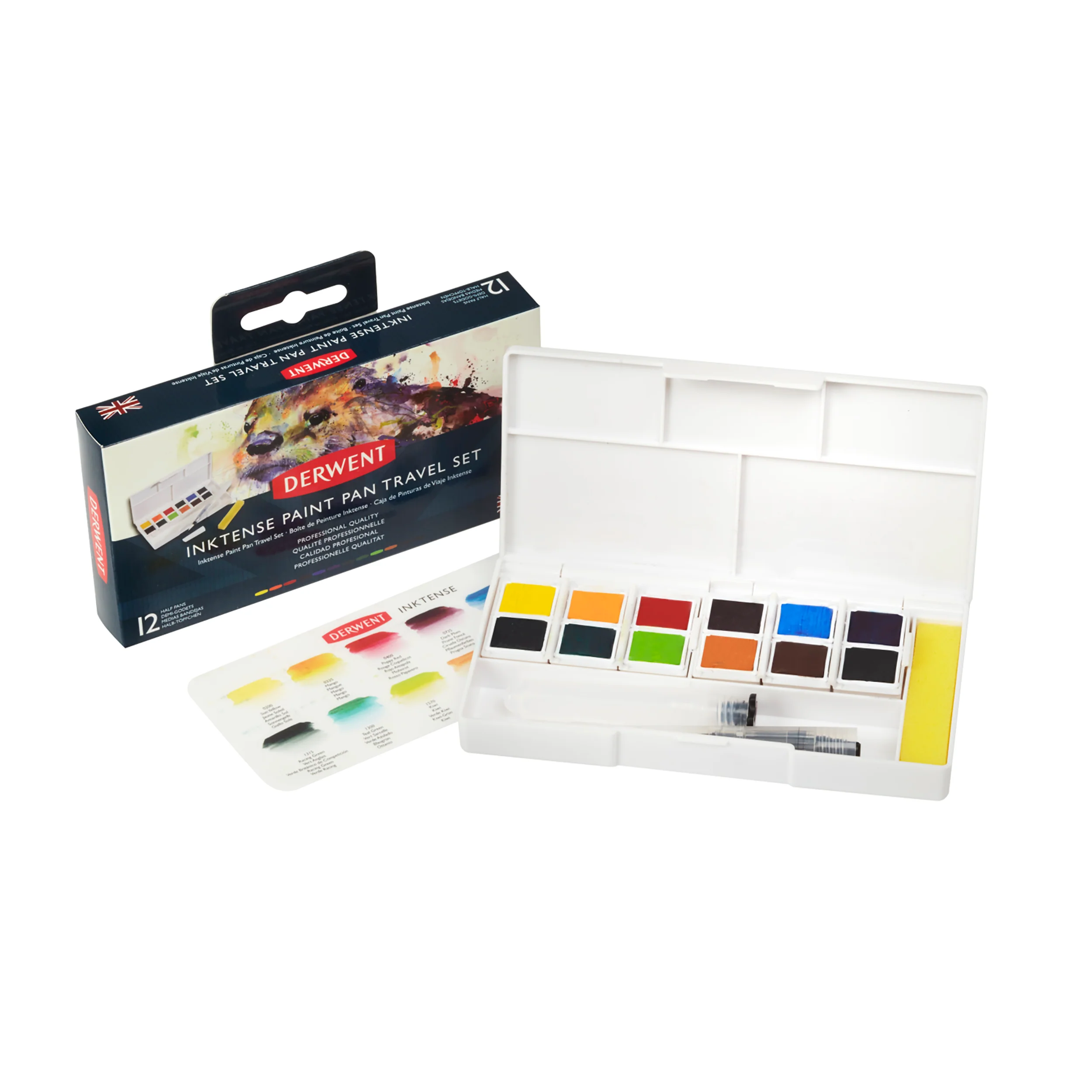 Derwent Inktense Paint Pan Travel Set Cd - Nail Gallerys