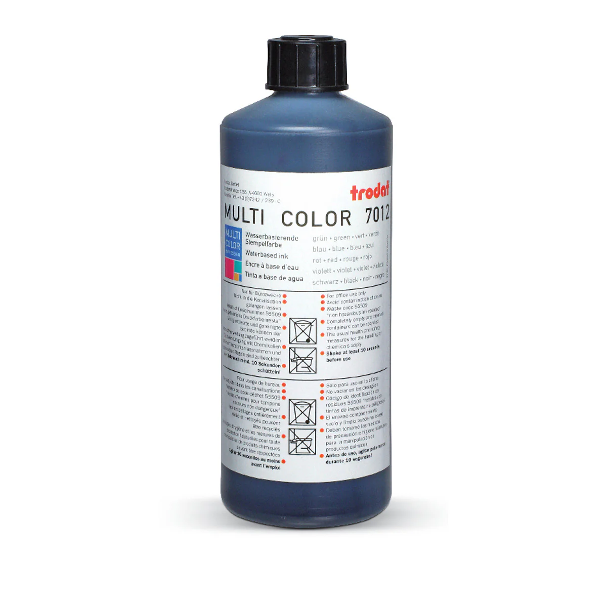 Trodat MCI 7012 500ml Inks - Nail Gallerys