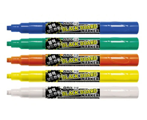 Dong-A Black Board Markers Set Of 5 - Nail Gallerys