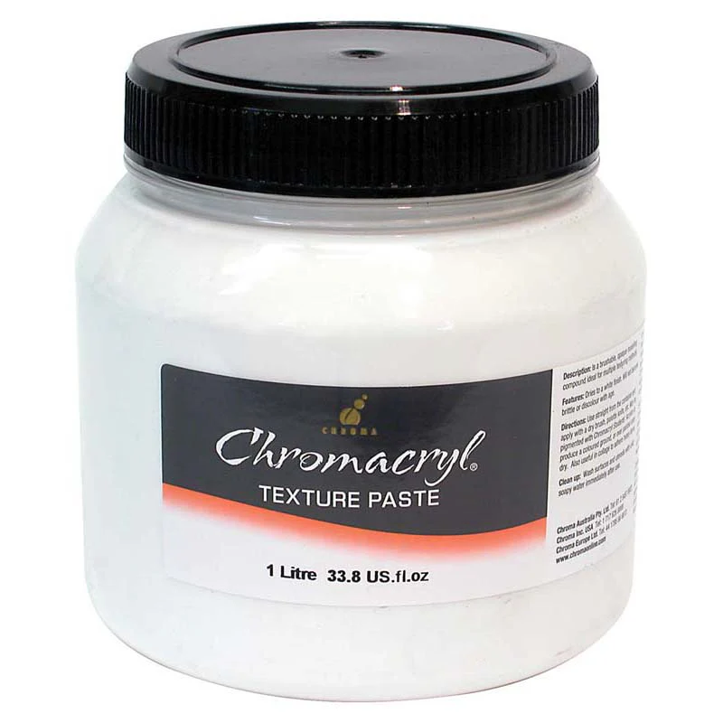 Chromacryl Acrylic Texture Paste 1 Litre - Nail Gallerys