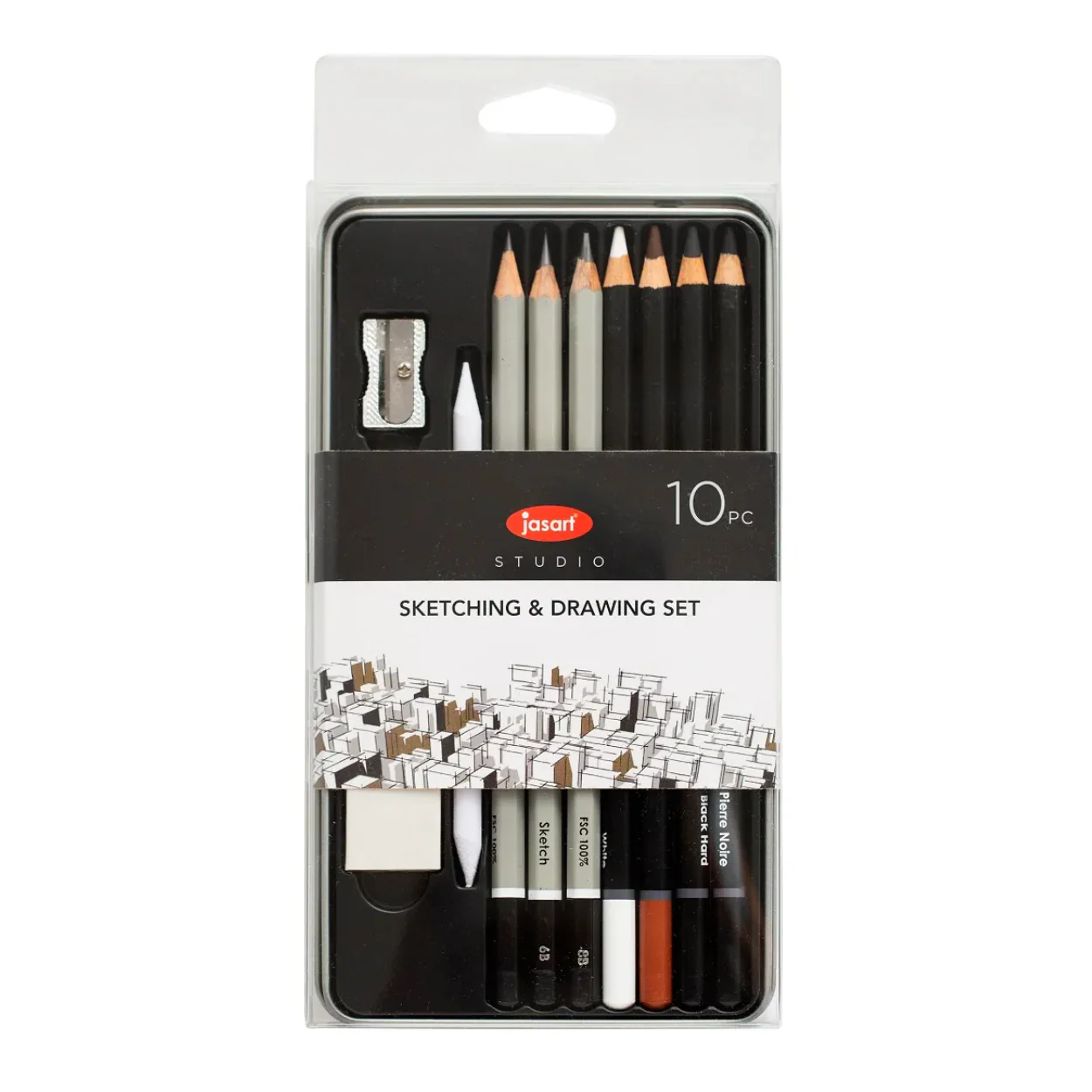Jasart Studio Sketching & Drawing Set of 10 - Nail Gallerys