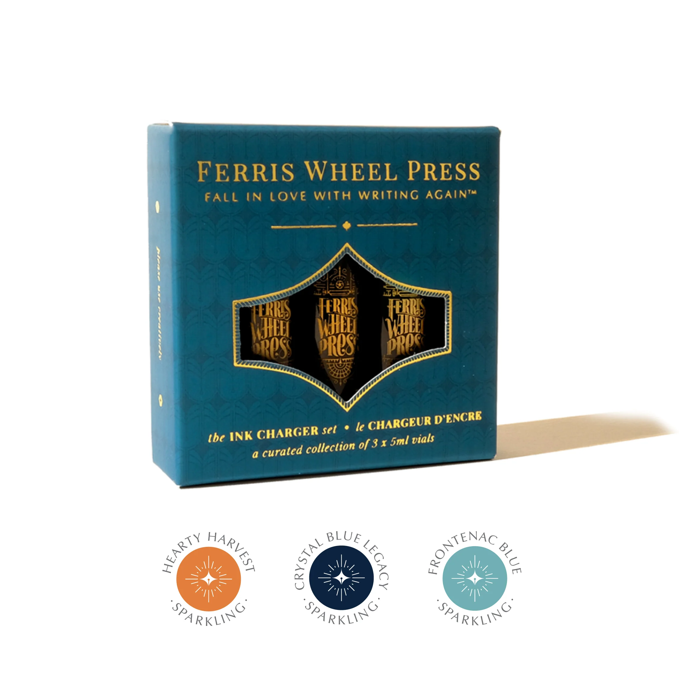Ferris Wheel Press Ink Charger Set The Frosted Carnival Collection - Nail Gallerys