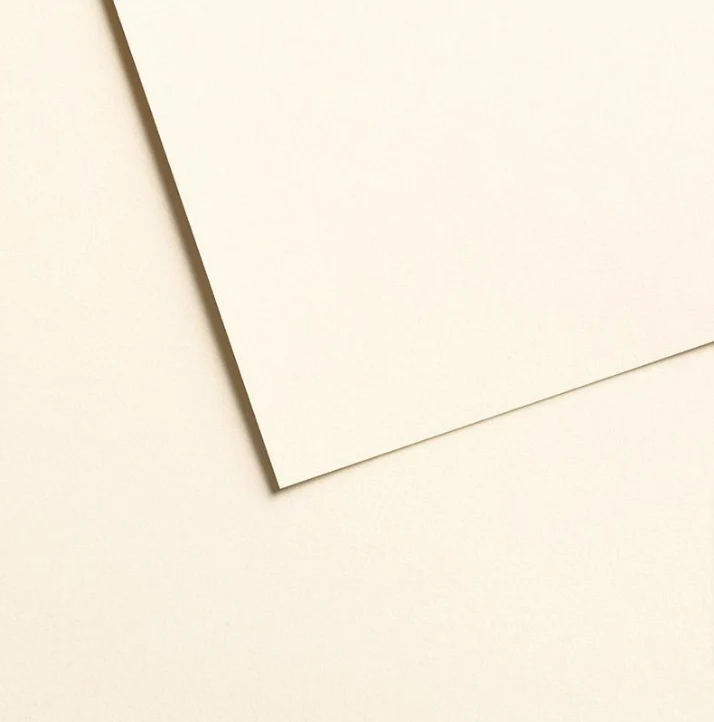 Canson Mi-Teintes Velvet 430gsm Cream White Pastel Pads - Nail Gallerys