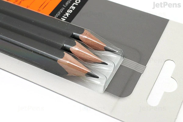 Moleskine Matte Black Pencils Set Of 3 - Nail Gallerys